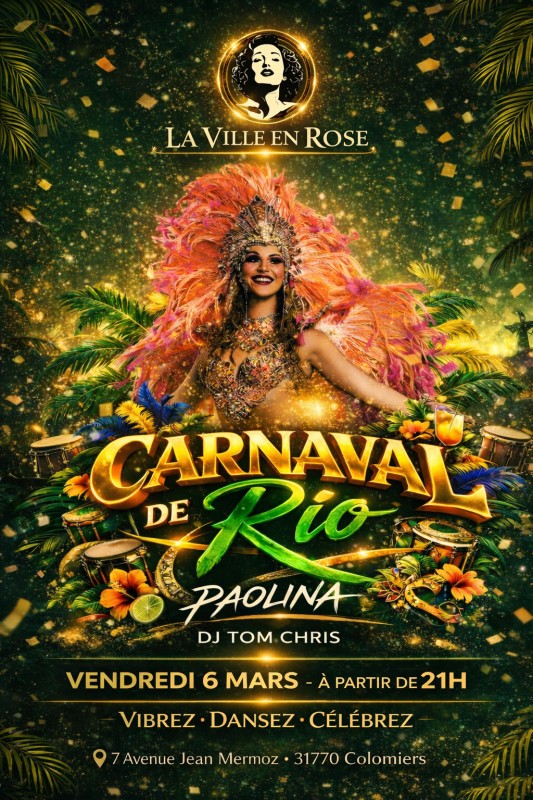 Soirée Carnaval de Rio !