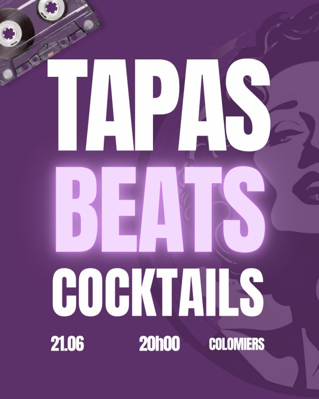 soirée fete de la musique à toulouse : tapas beats and cocktails à la môme Colomiers