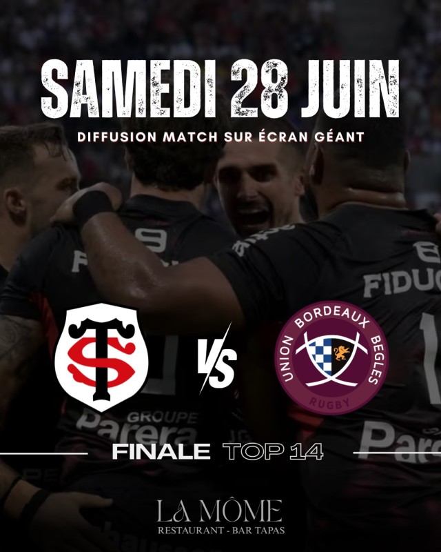 Finale du Top 14 — Diffusion en direct sur écran géant à Colomiers 